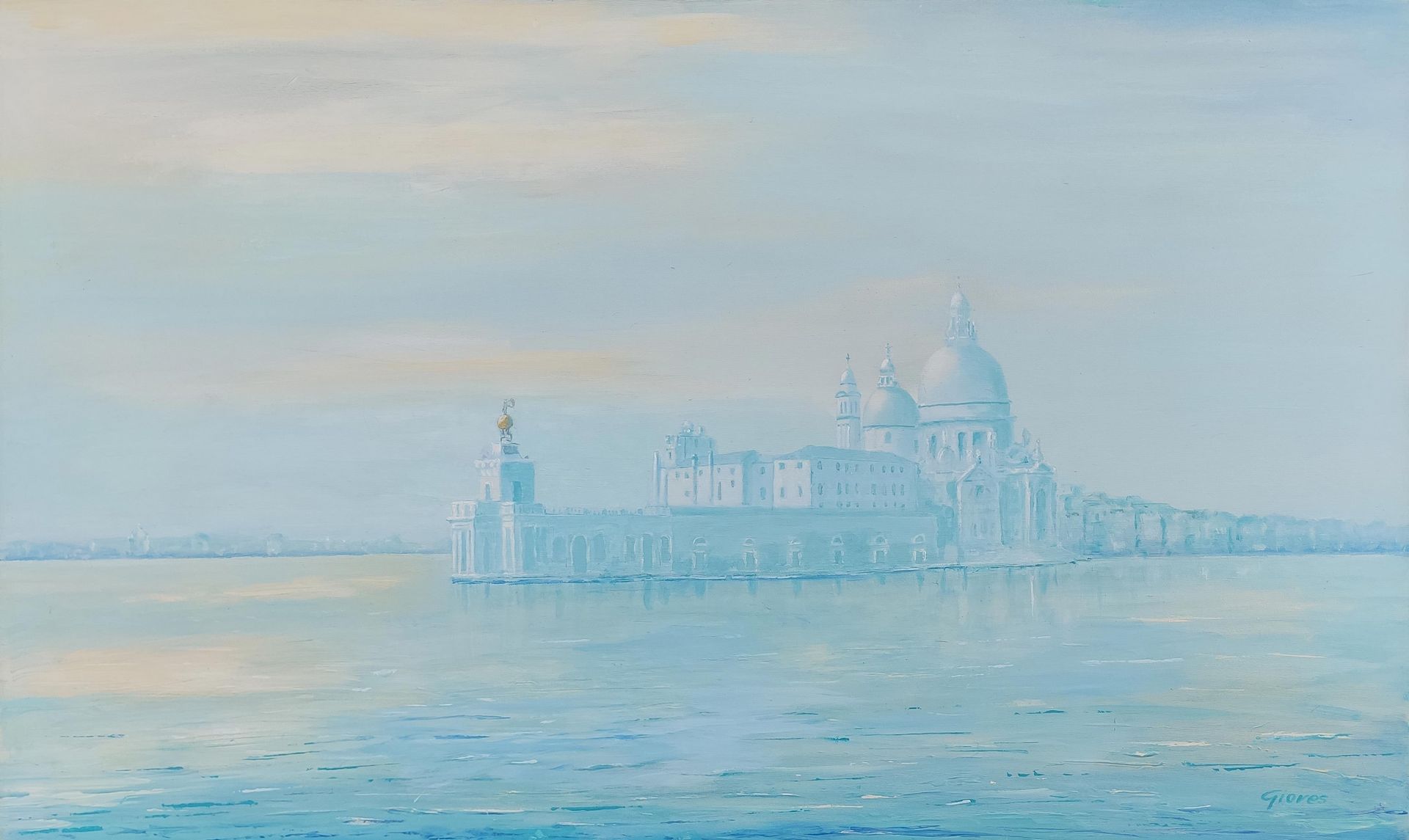 dipinto Venezia... tra acqua e cielo - pittore Gioves Venezia -